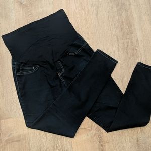 Over the belly maternity jeggings